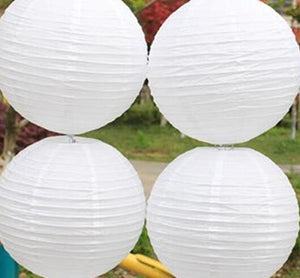 White Paper Lanterns for Camera Lighting (10pc)