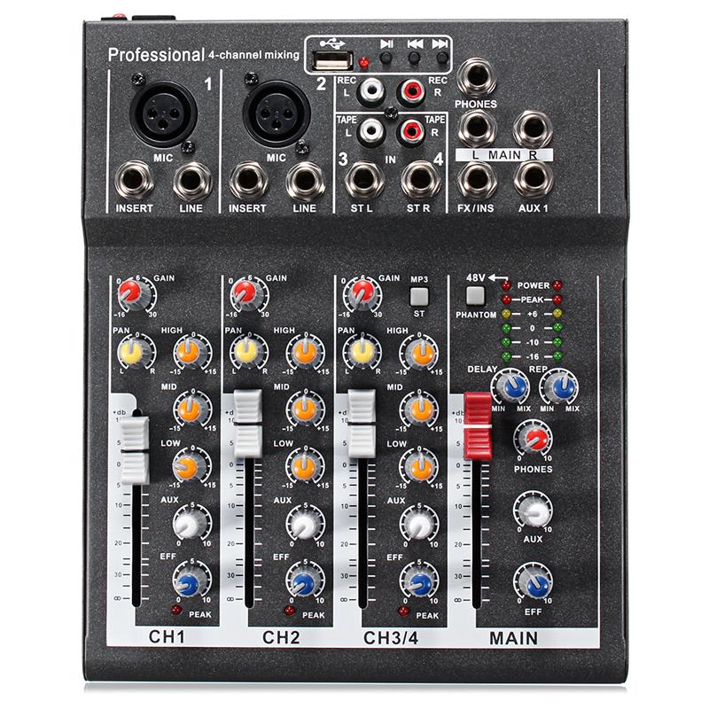 Professional Audio Mixer