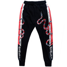 Snake Print Fashion Fitness Jogger Pants